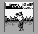 Golf Classic title screen for GameBoy